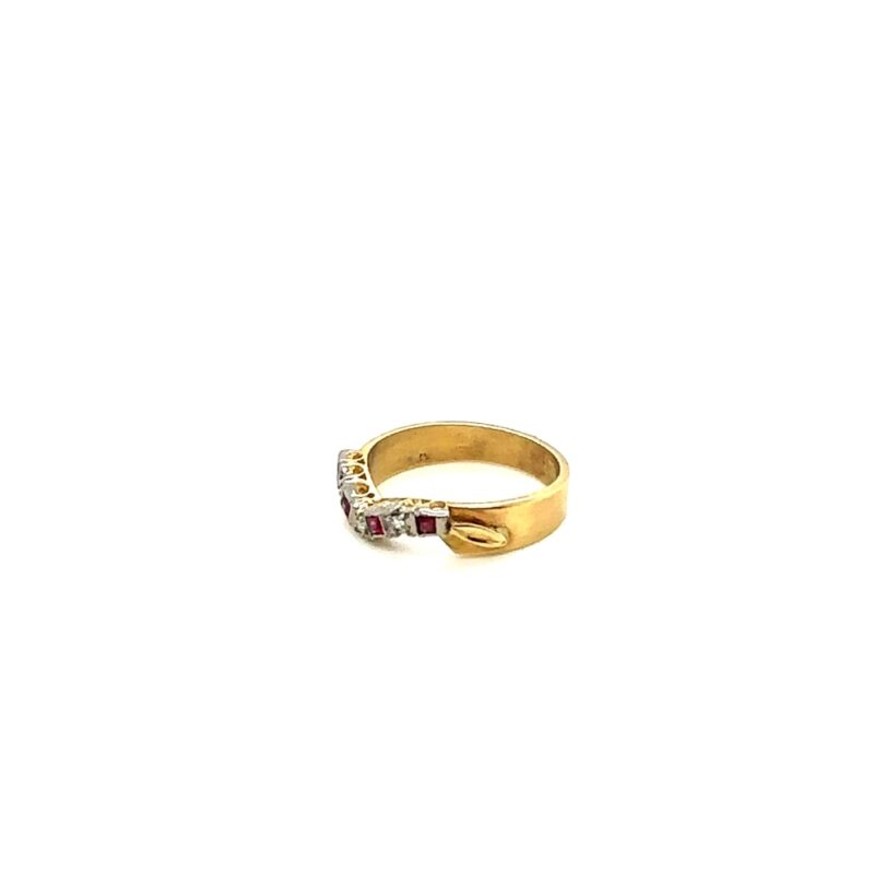 ruby and diamond ring