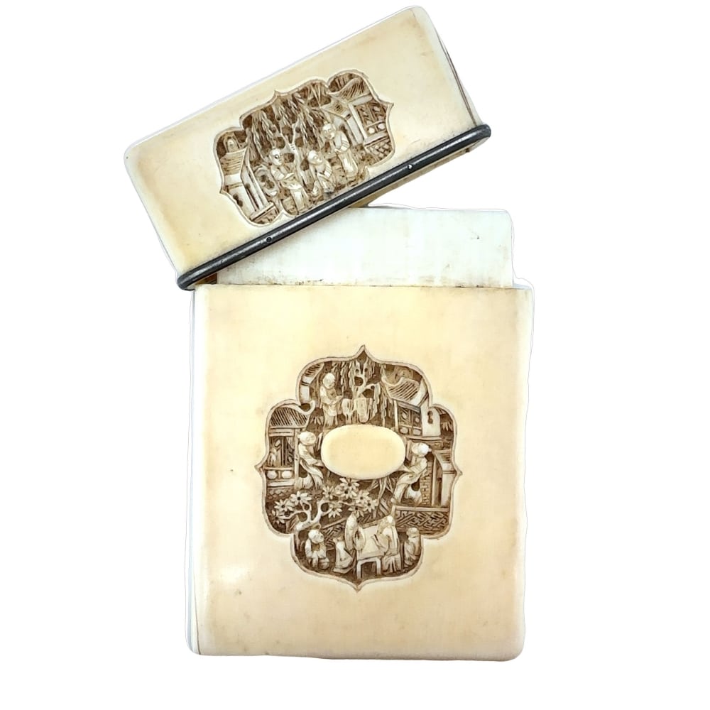 ivory card case