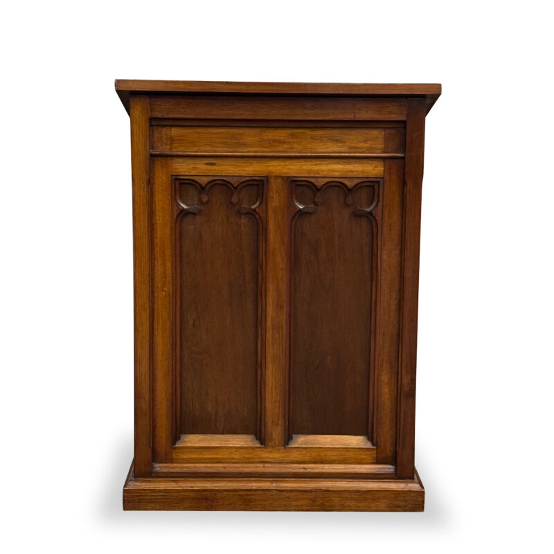 Australian blackwood Gothic style lectern c.1920