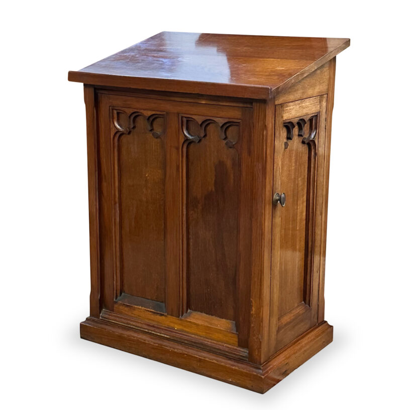 Australian blackwood Gothic style lectern c.1920