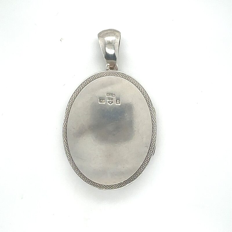 antique sterling silver locket