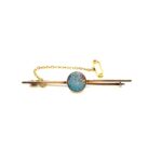 Australian 9ct gold and opal brooch c.1920