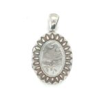antique sterling silver locket