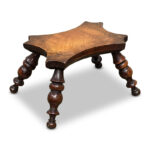 Georgian candle stand side