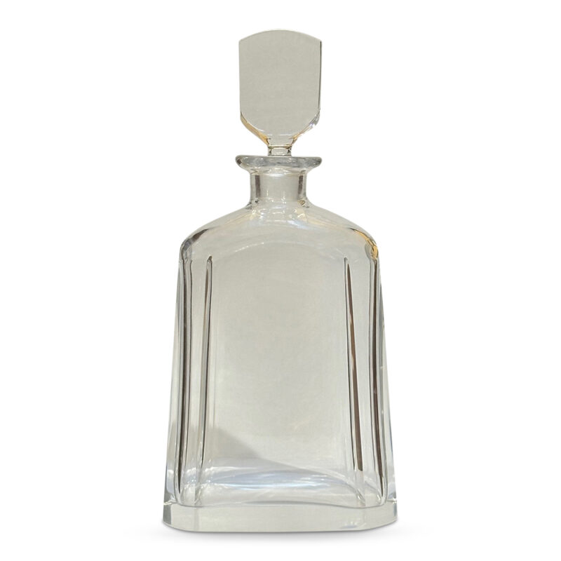 Orrefors cut crystal decanter