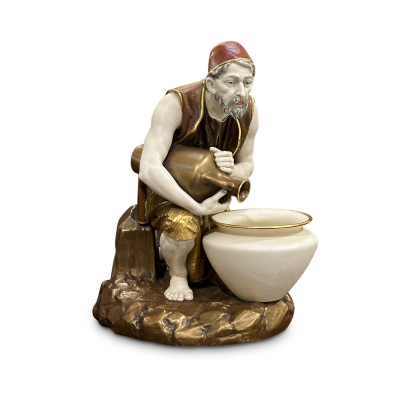 Royal Worcester Kneeling Water Carrier 2