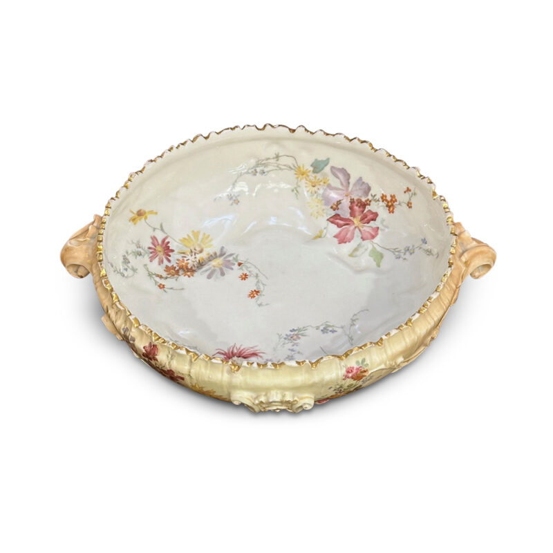 Royal Worcester blush ivory bowl