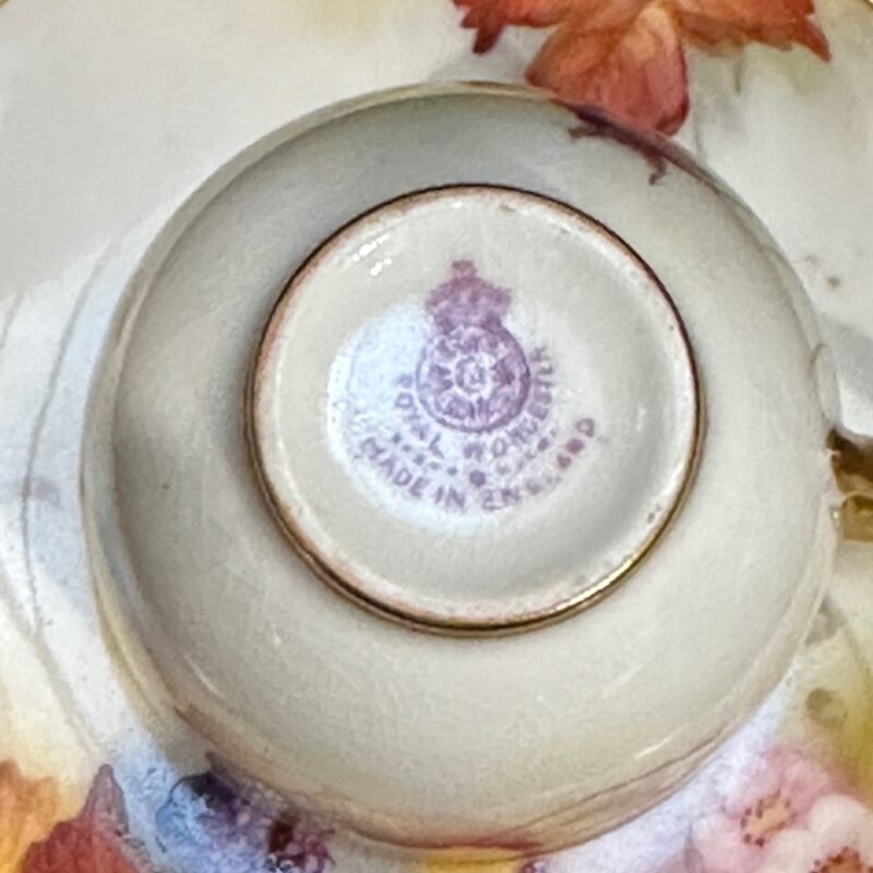 Royal worcester coffee cup