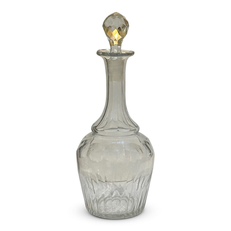 cut crystal decanter