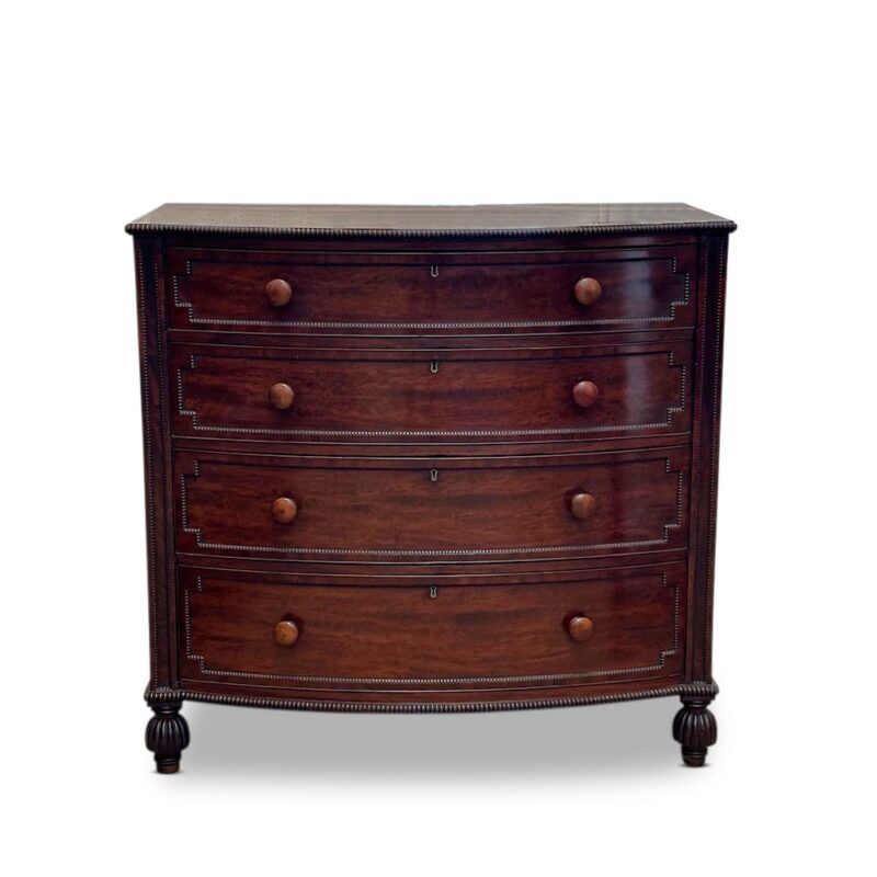 William IV mahogany chest