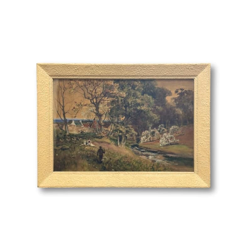 Orchard – Seton, by George Gray, Scotland 1830-1910