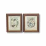 Pair of 19th century engravings c.1870