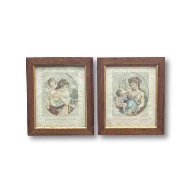 Pair of 19th century engravings c.1870