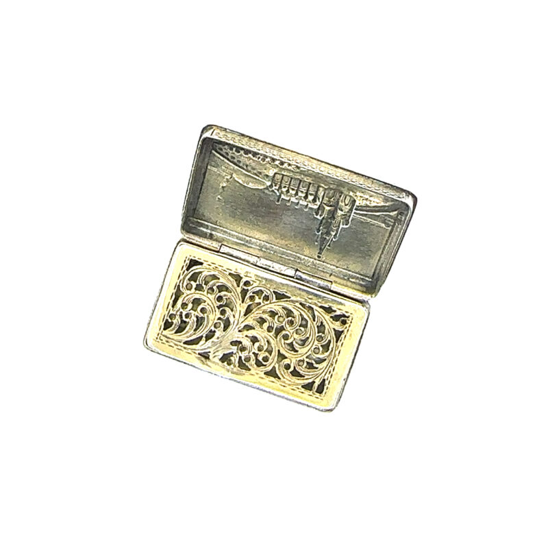 George IV Sterling silver Vinaigrette c.1829