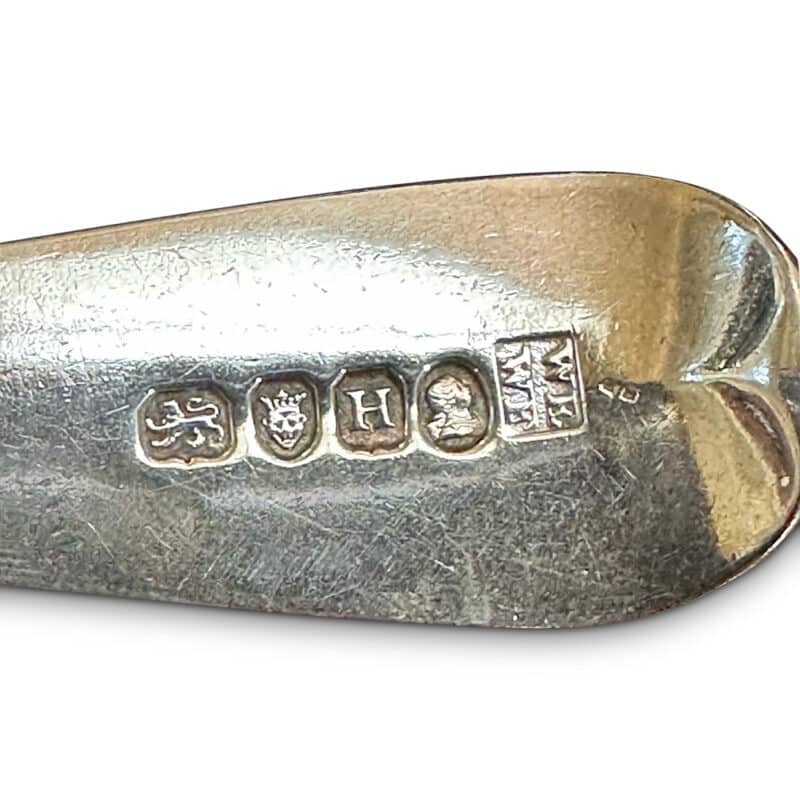 English sterling silver ladle London hallmark