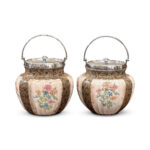 Royal Doulton biscuit barrels