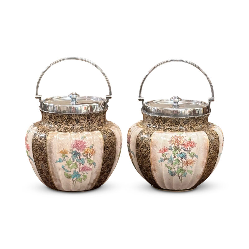 Royal Doulton biscuit barrels