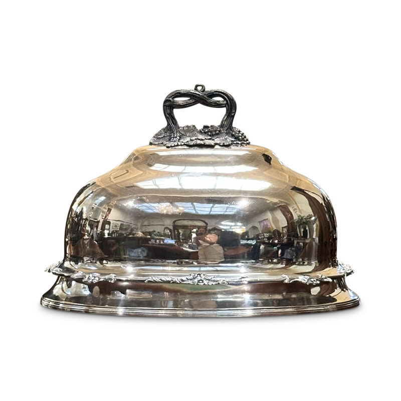 Silver plated cloche
