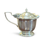 Sterling silver mustard pot