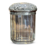Edwardian sterling silver toiletry container 1901 London
