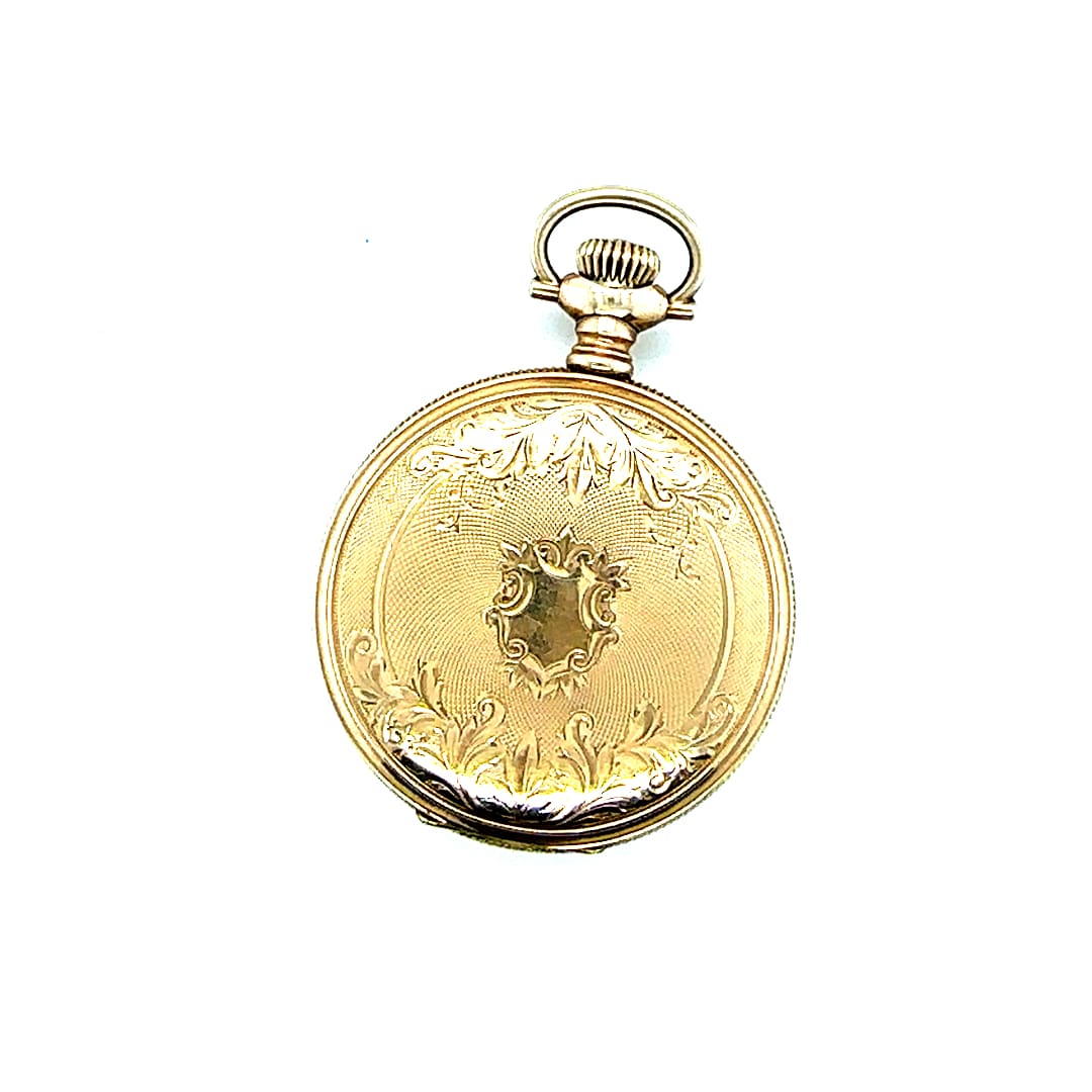 Rolled gold Waltham pocket watch
