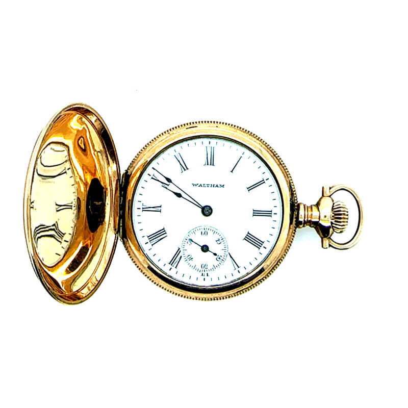 Rolled gold Waltham pocket watch