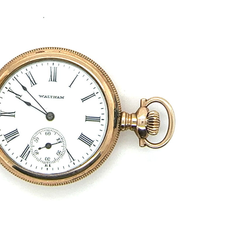 Rolled gold Waltham pocket watch