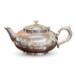 silver plated robur teapot c.1930
