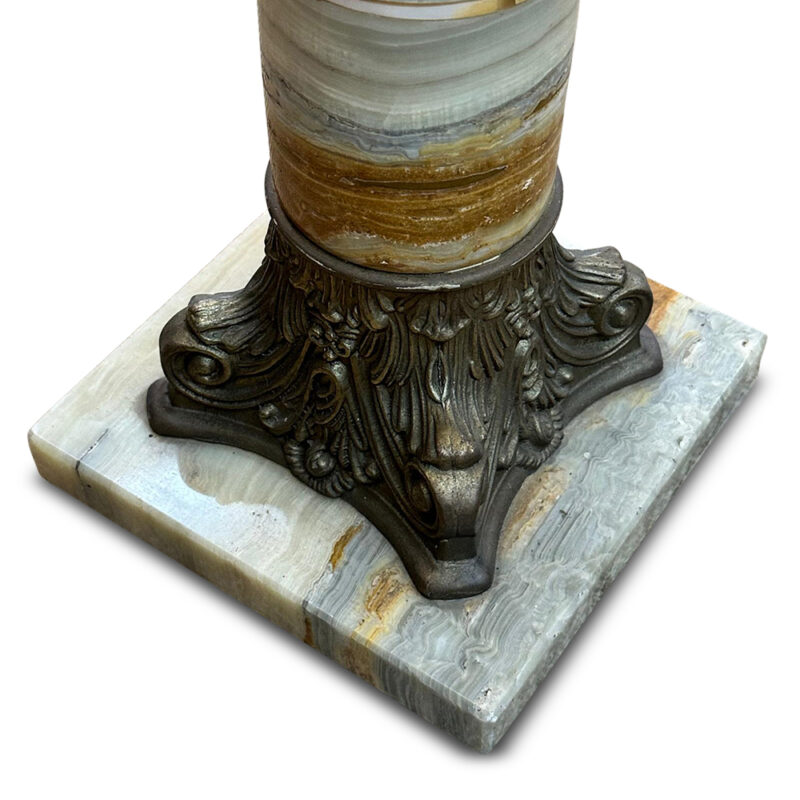 20th century marble pedestal base