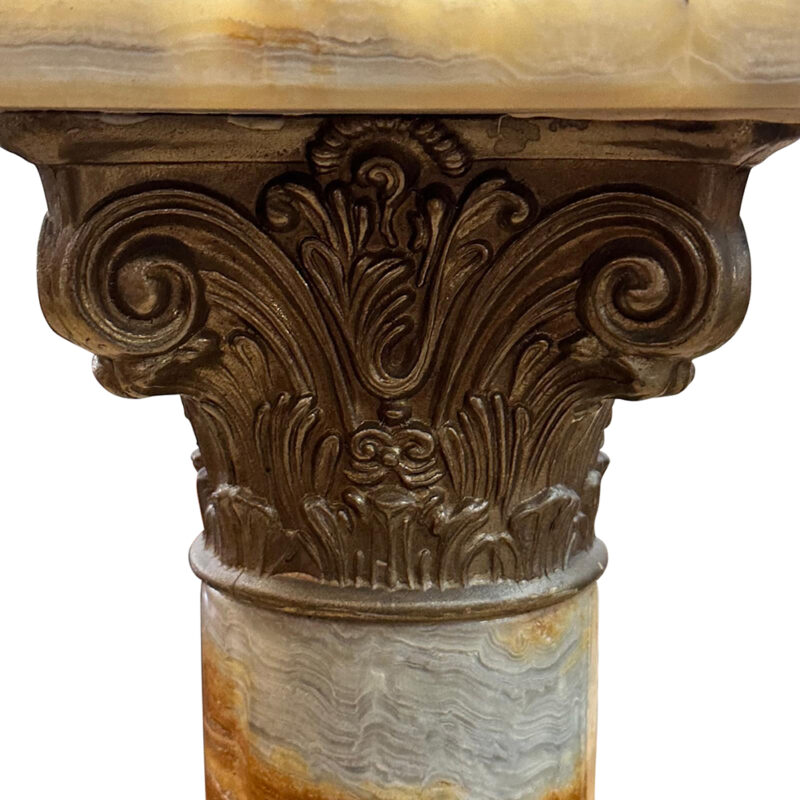 20th century marble pedestal