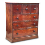 6 drawer cedar chest c.1850