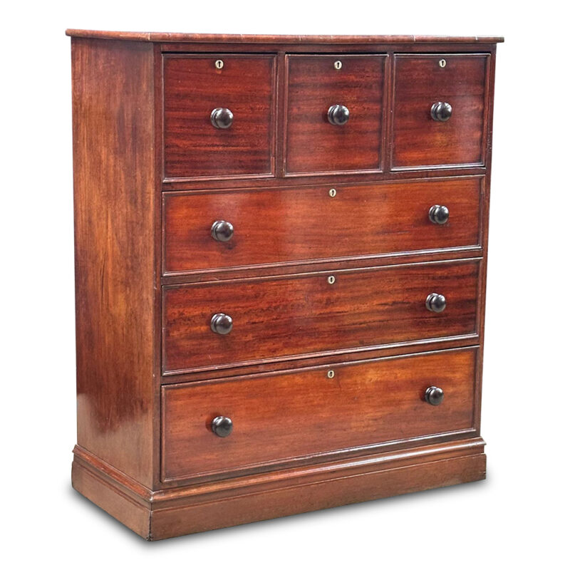 6 drawer cedar chest c.1850