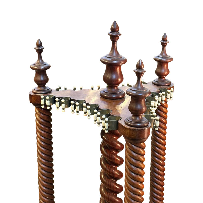 Australian blackwood Billiard cue rack c.1870