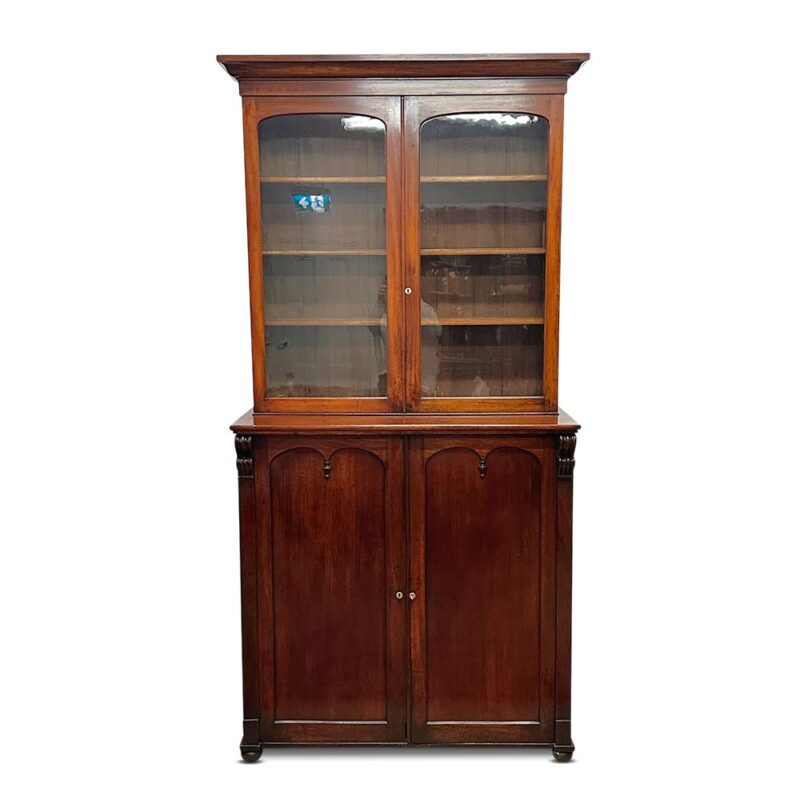 Australian cedar bookcase