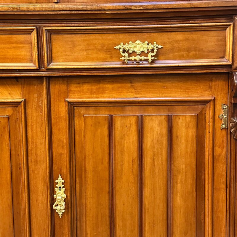 Australian cedar bookcase door