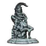 Cast iron Punch door stop c.1870