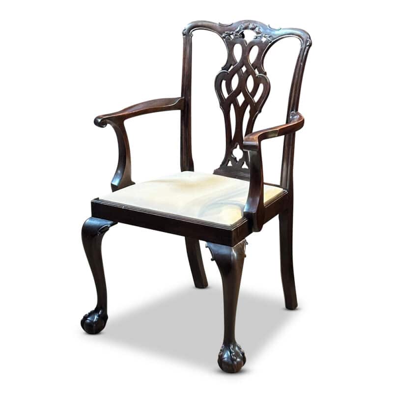 Chippendale style carver chair