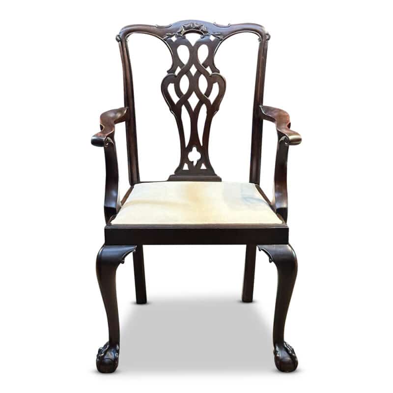 Chippendale style carver chair