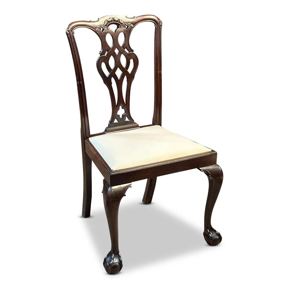 Chippendale style carver chair