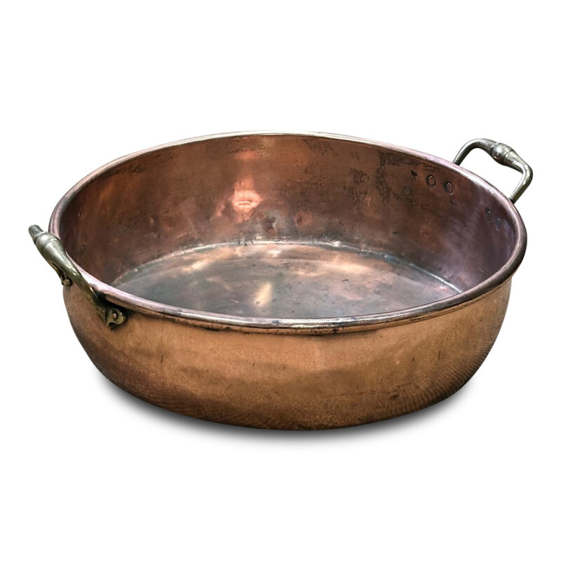 Copper preserving pot c.1870