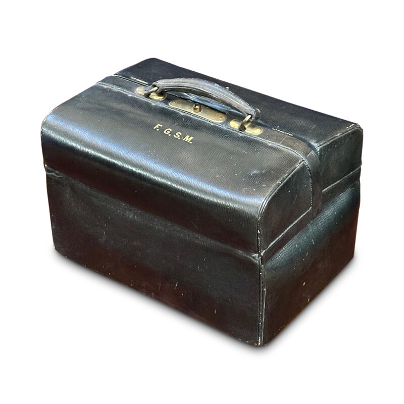 Harrods leather travelling case c.1905