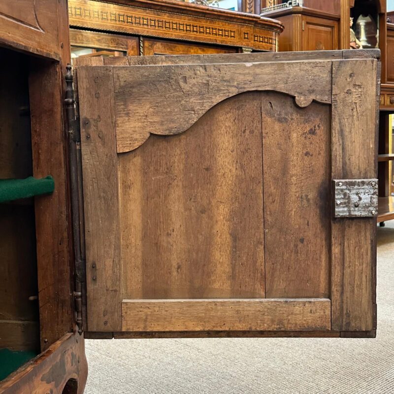 Louis XV walnut two door buffet c.1750
