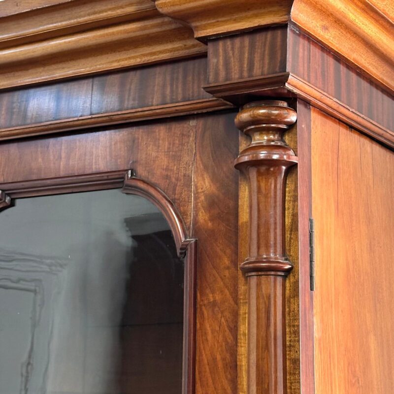 Mahogany library bookcase c.1870