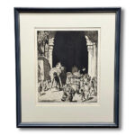 Middle Eastern etching
