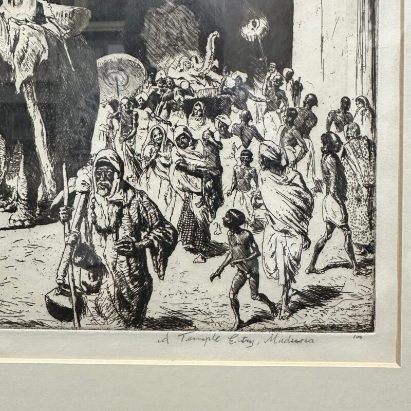 Middle eastern etching