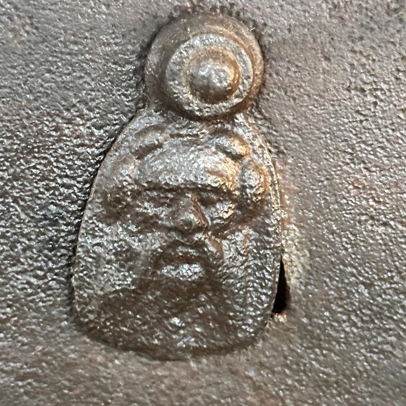 Polish charcoal iron santa claus