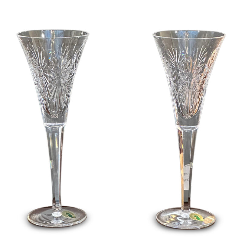 Pr Waterford crystal celebration champagne flutes
