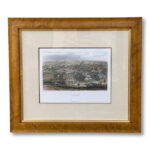 Steel engraving of Ballarat by J. Sadler c.1874