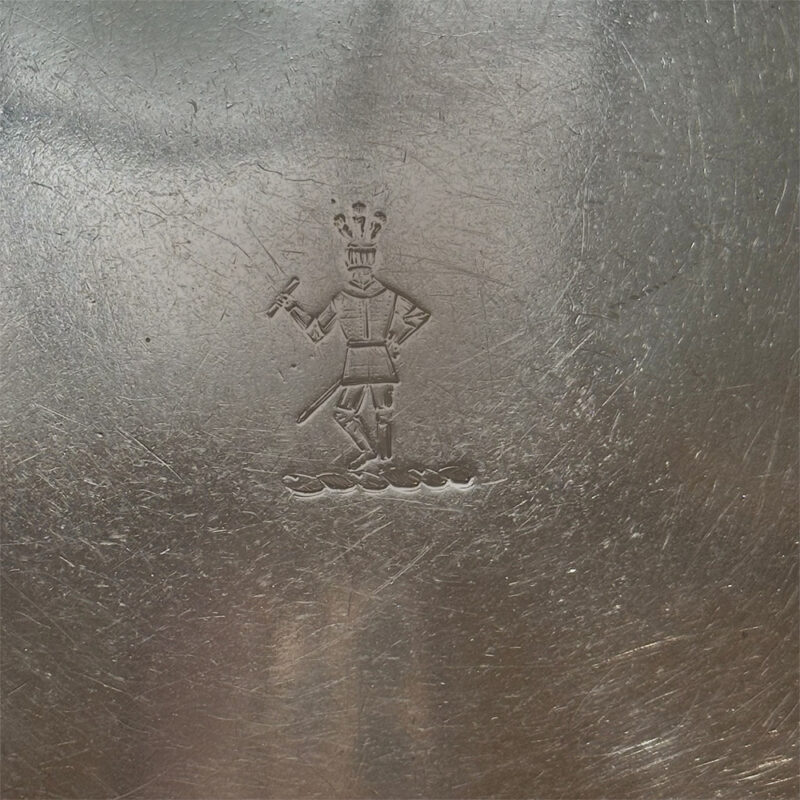 Sterling silver tray Chester 1883