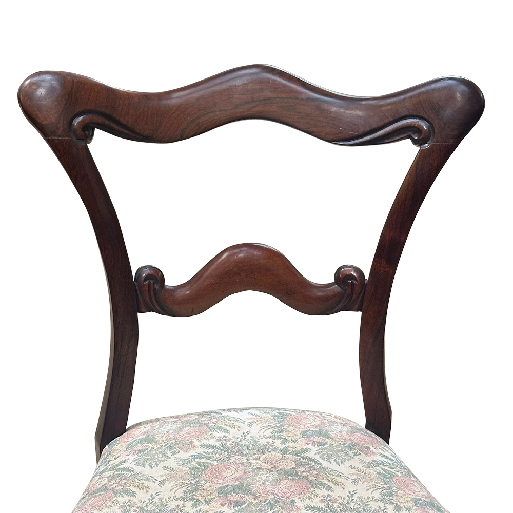Victorian rosewood dining chairs